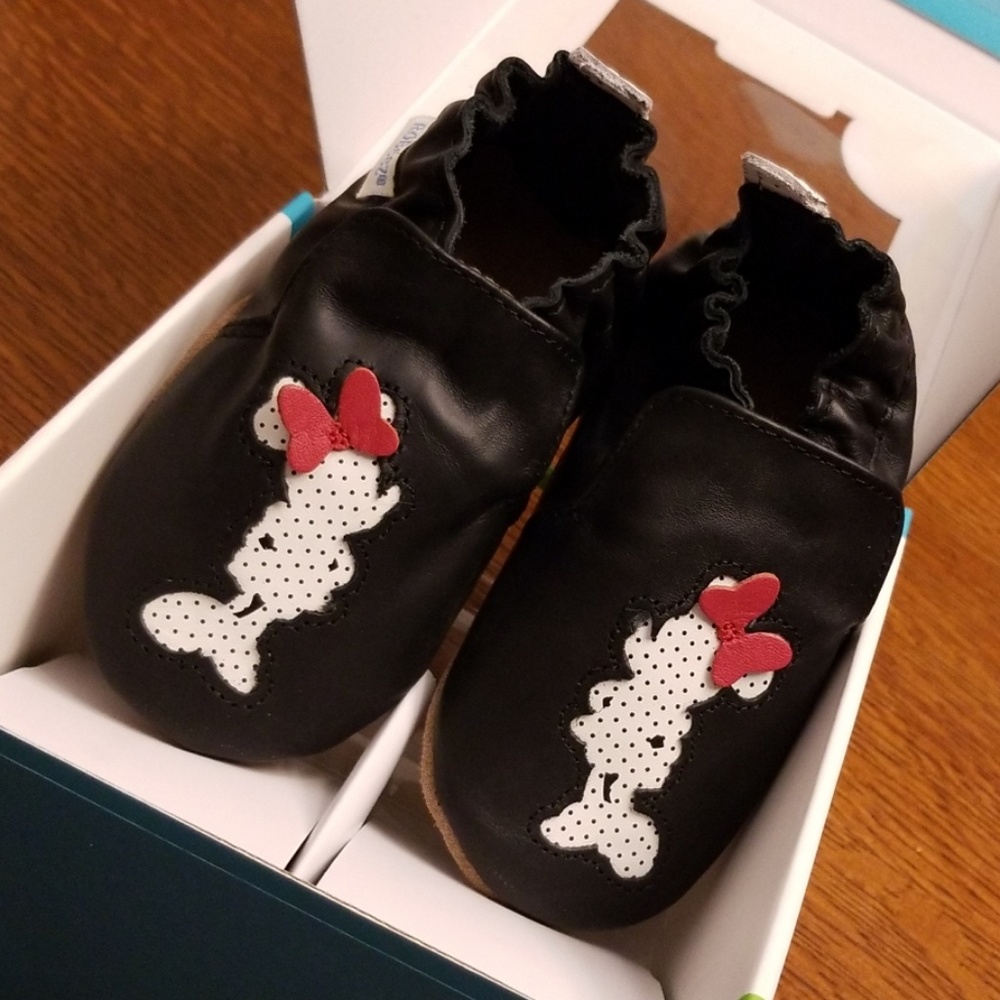 Disney Baby Robeez Soft Soles / 12-18M / Minnie